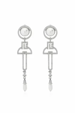 Balmain SILVER Brass clips