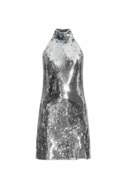 Balmain SILVER Sequin dress