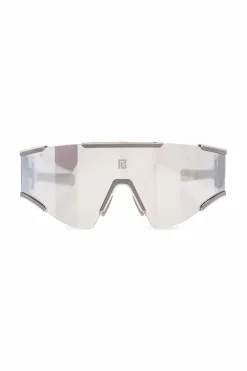 Balmain SILVER Square frame sunglasses