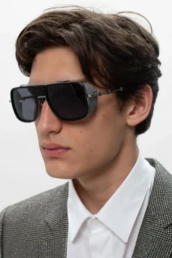 Balmain SILVER Sunglasses with logo