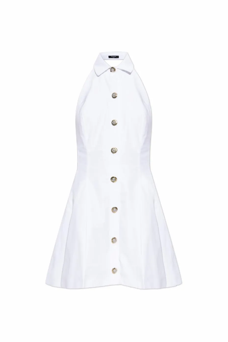 Balmain WHITE Backless dress