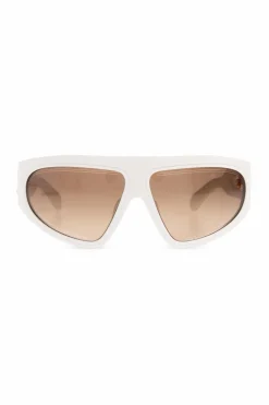 Balmain WHITE āB-Escapeā sunglasses