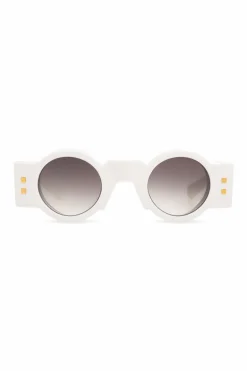 Balmain WHITE āOlivierā Sunglasses