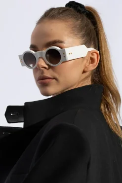 Balmain WHITE ‘Olivier’ Sunglasses