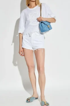 Balmain WHITE Oversize top
