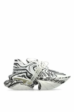 Balmain WHITE Sneakers Unicorn Wave