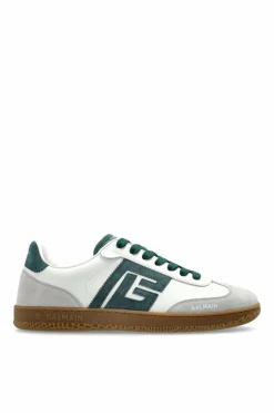 Balmain WHITE Sports shoes with logo