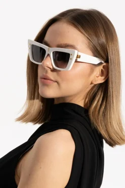 Balmain WHITE Sunglasses