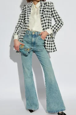Balmain WHITE Tweed Blazer