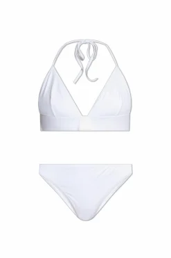 Balmain WHITE Two-piece swimsuit