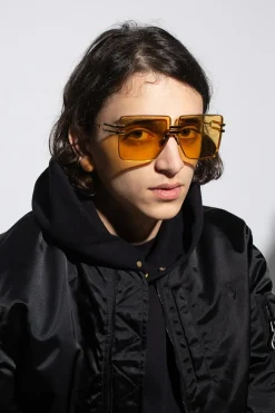Balmain YELLOW ‘Gendarme’ sunglasses