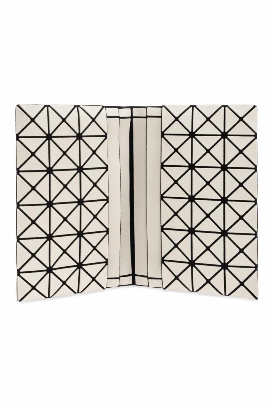 Bao Bao Issey Miyake GREY Wallet with geometric pattern