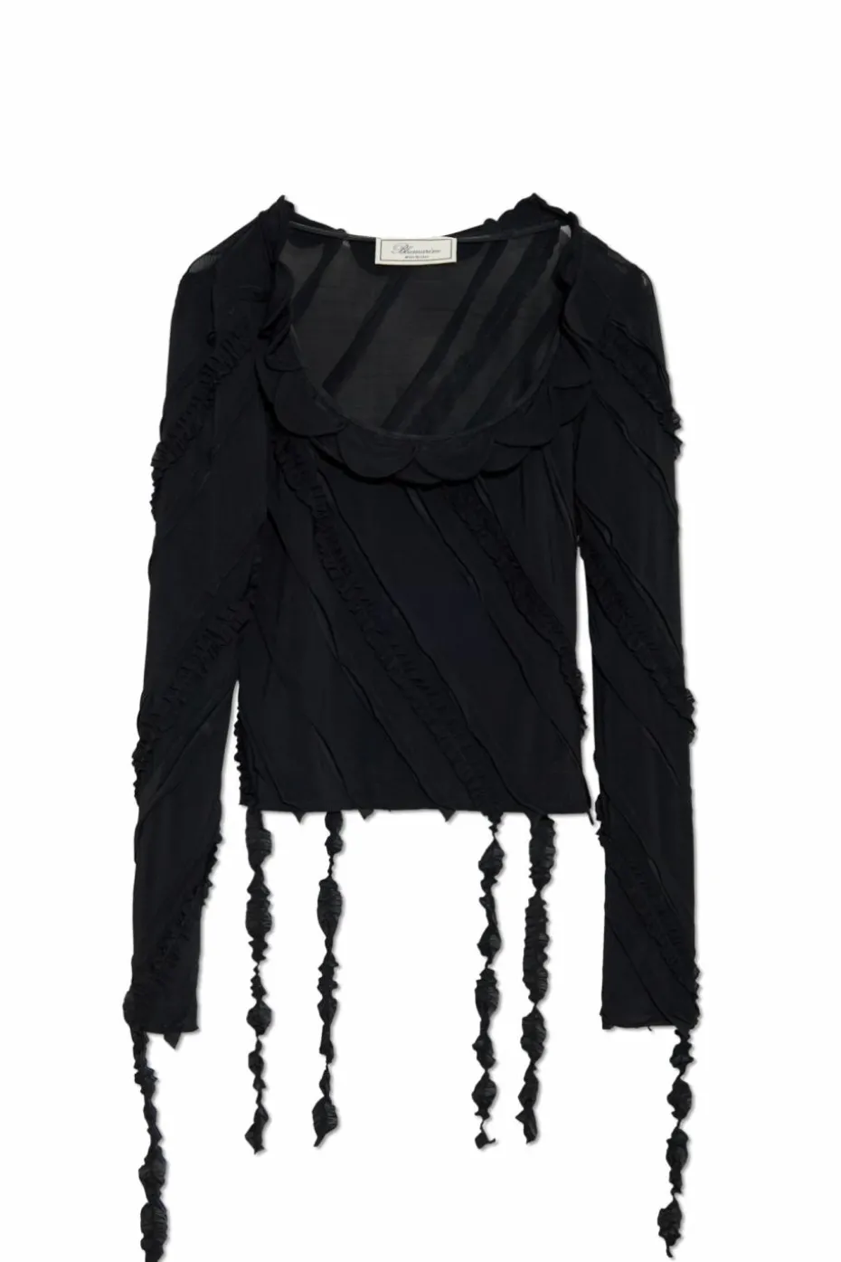 Blumarine BLACK Long-sleeve top