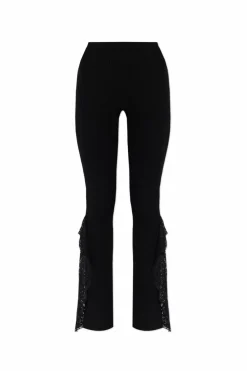 Blumarine BLACK Pinstripe trousers