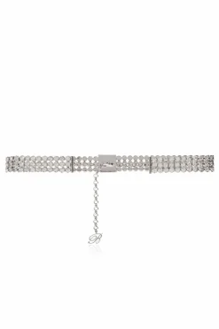 Blumarine SILVER Choker with appliqué