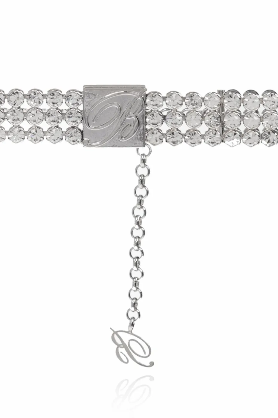 Blumarine SILVER Choker with appliqué