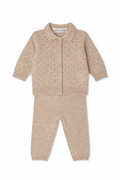Bonpoint beige Cashmere set