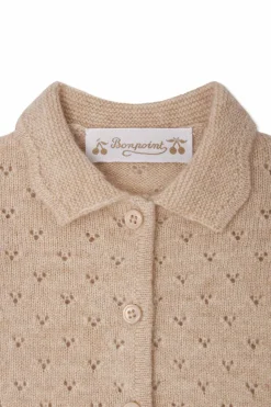Bonpoint beige Cashmere set