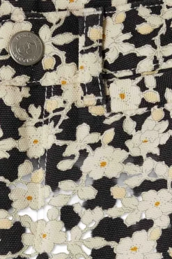 Bonpoint BLACK Floral print pants