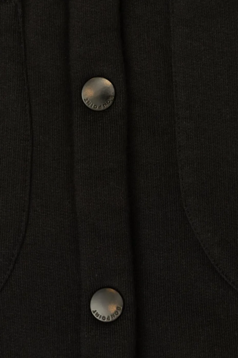 Bonpoint BLACK Jacket with patch