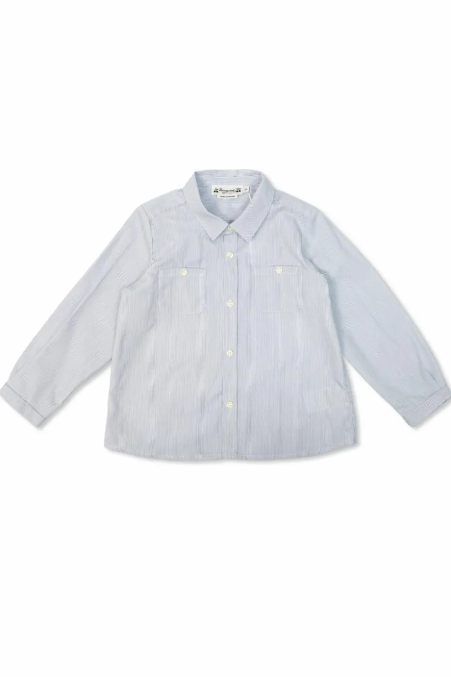 Bonpoint BLUE Striped Shirt