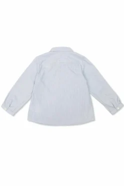 Bonpoint BLUE Striped Shirt