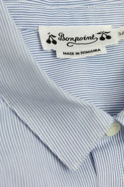 Bonpoint BLUE Striped Shirt