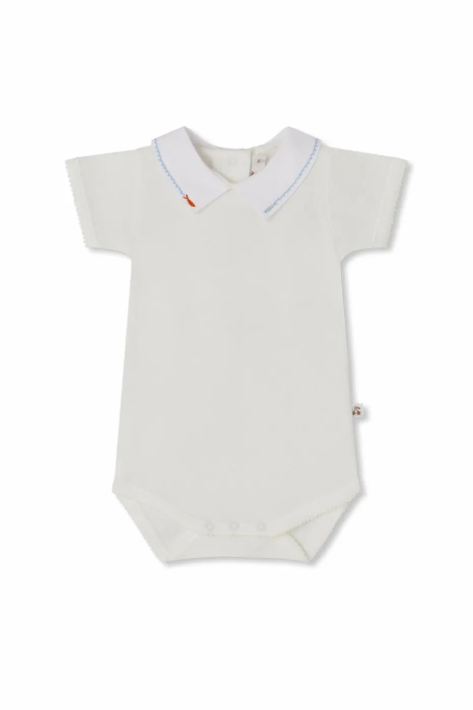 Bonpoint cream Bodysuit Juillet