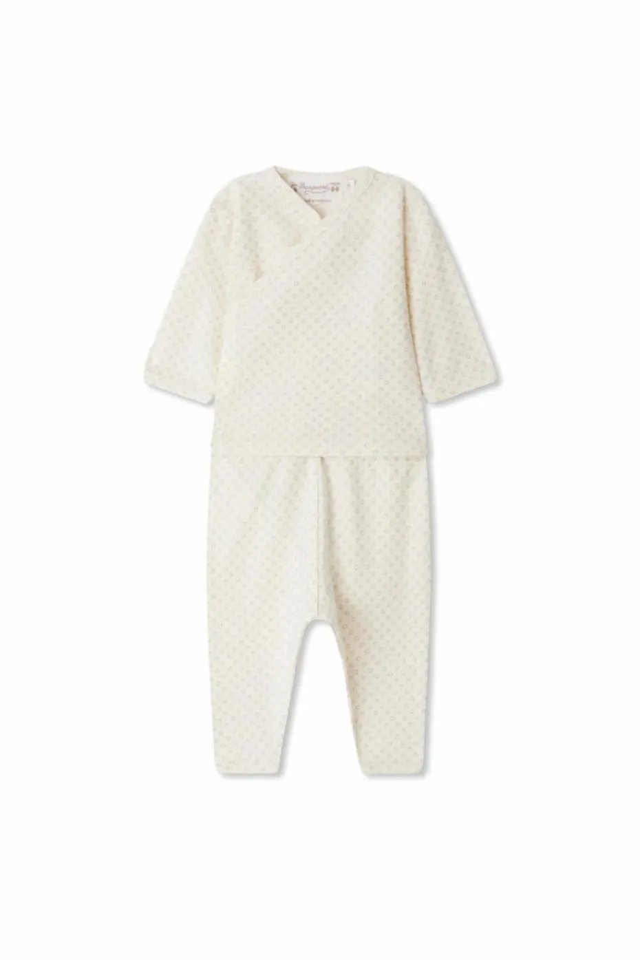 Bonpoint cream Cotton set