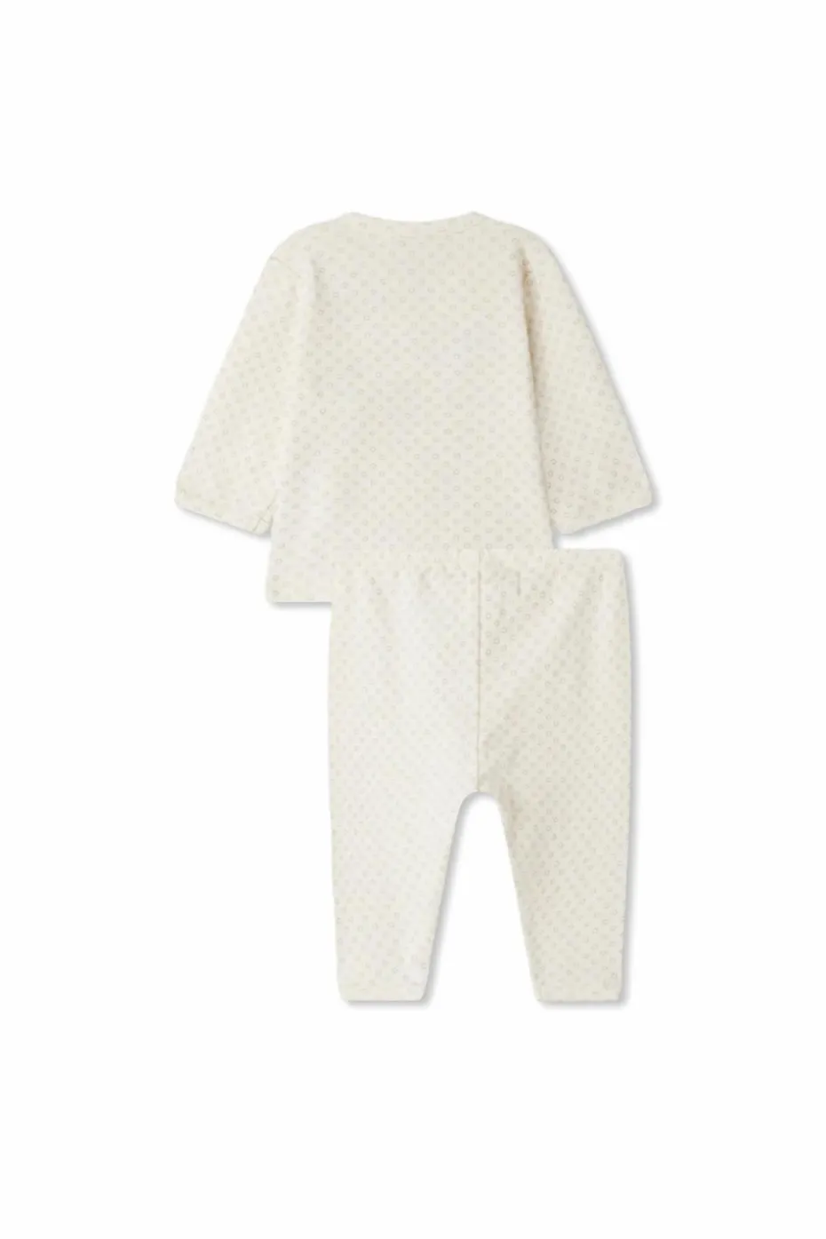 Bonpoint cream Cotton set