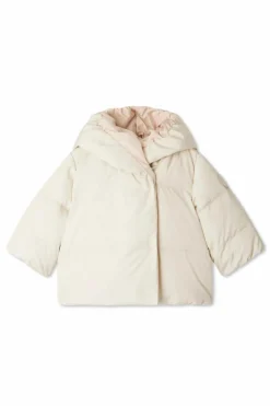 Bonpoint cream Puffer jacket
