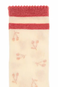 Bonpoint cream Socks with logo
