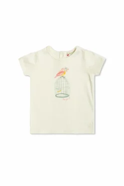 Bonpoint cream T-shirt Cira