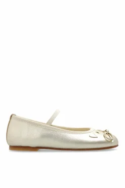 Bonpoint GOLD Ballet flats with a bow