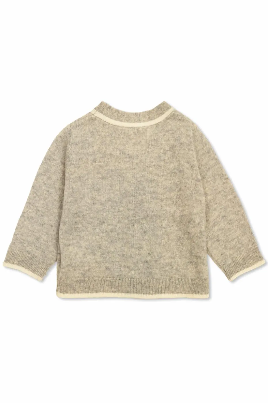 Bonpoint GREY Cashmere cardigan `Tahiel`
