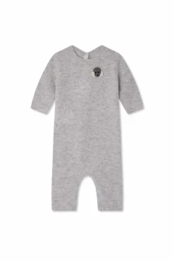 Bonpoint GREY Cashmere jumpsuit