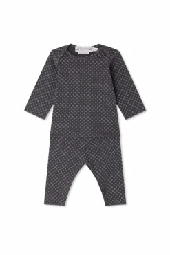 Bonpoint GREY Cotton set