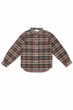 Bonpoint MULTICOLOUR Shirt with check pattern