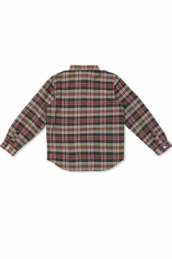 Bonpoint MULTICOLOUR Shirt with check pattern