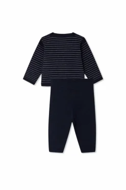 Bonpoint NAVY BLUE Wool set