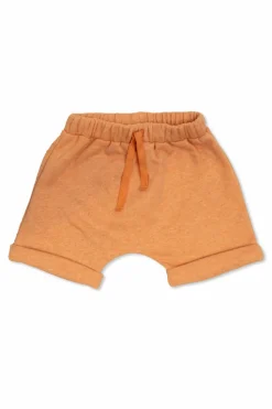 Bonpoint ORANGE Shorts with embroidered logo