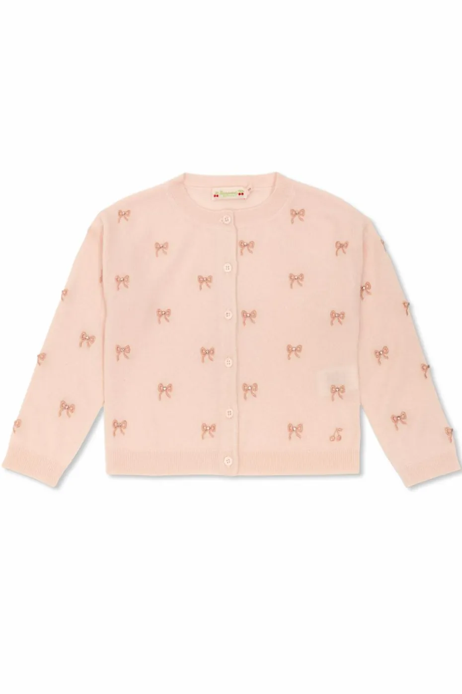 Bonpoint PINK Cashmere cardigan