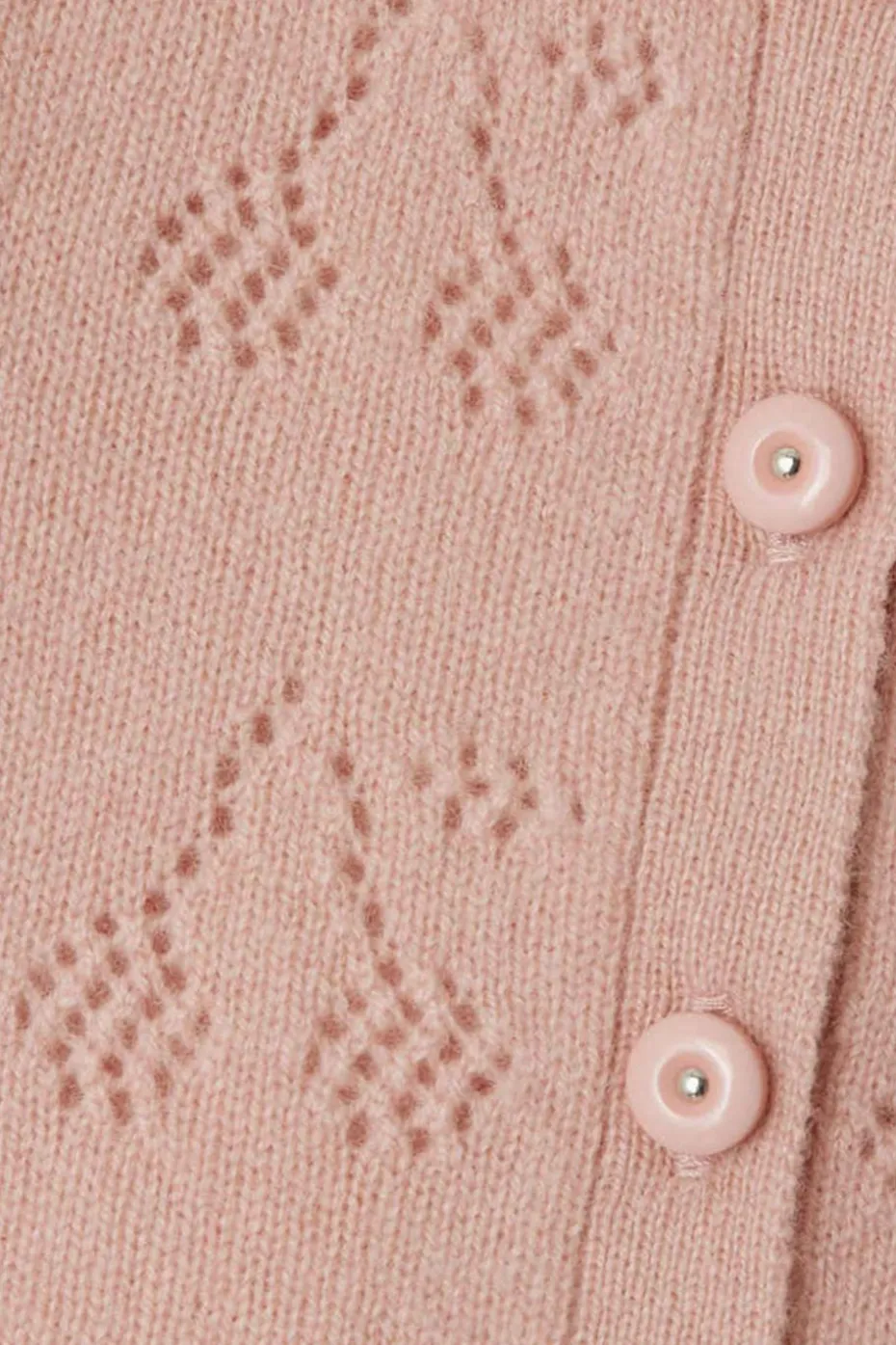 Bonpoint PINK Cashmere cardigan