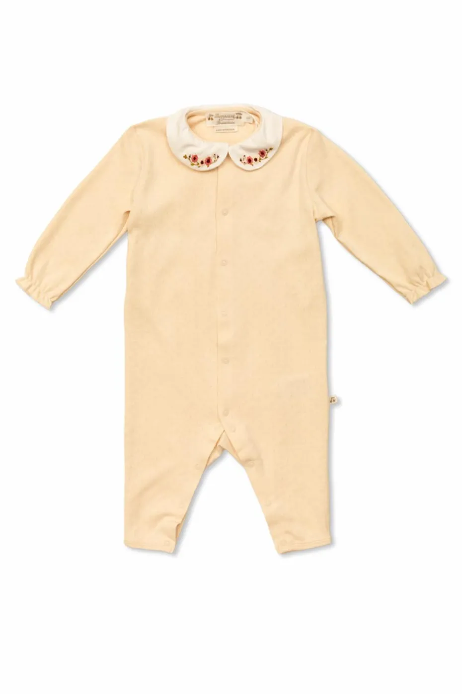 Bonpoint PINK Pajamas with a collar