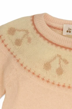Bonpoint PINK Set: sweater and pants