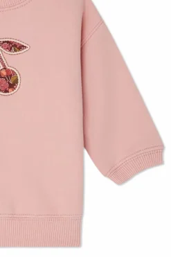 Bonpoint PINK Sweatshirt with applique