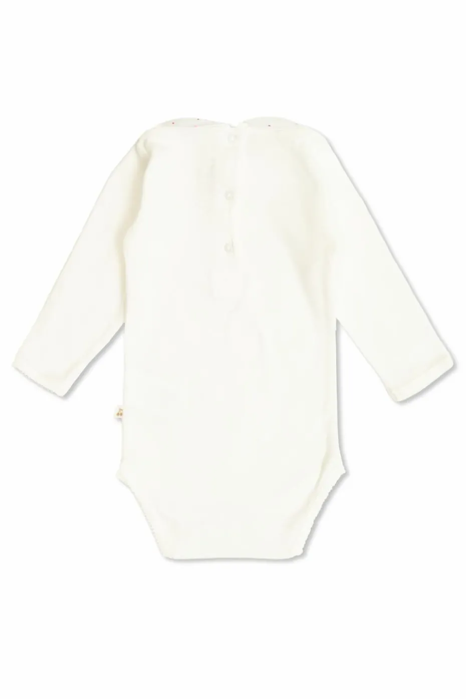 Bonpoint WHITE Cotton bodysuit
