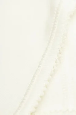 Bonpoint WHITE Cotton bodysuit