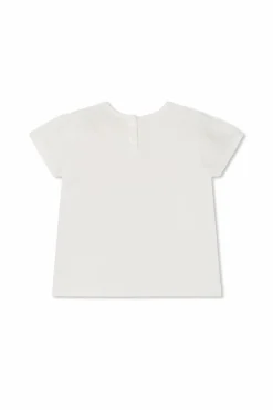Bonpoint WHITE T-shirt Aloha Cira