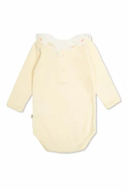 Bonpoint YELLOW Cotton Bodysuit